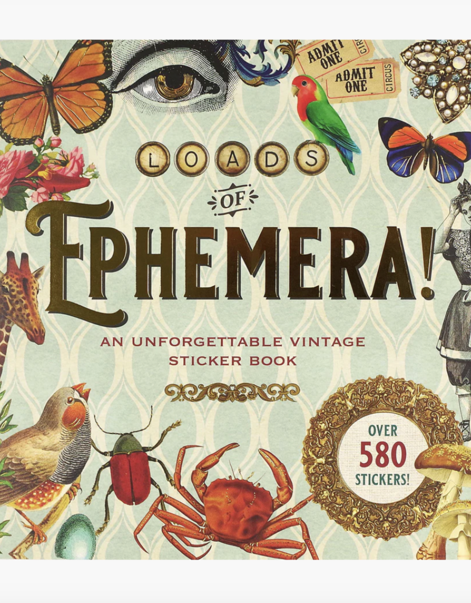 Loads of Ephemera! Sticker Book