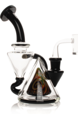 Red Eye Glass 7" Black Montage Recycler by Red Eye Glass Red Eye Glass 7" Black Montage Recycler by Red Eye Glass