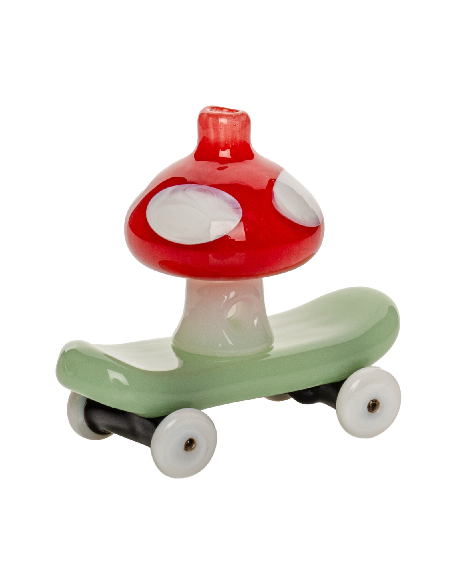 Red Eye Glass Mushroom Skateboard Carb Cap by Red Eye Glass