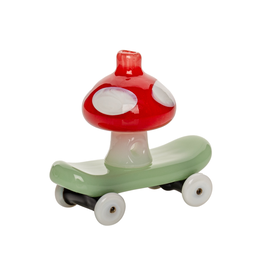 Red Eye Glass Mushroom Skateboard Carb Cap by Red Eye Glass