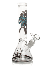 10" Can I Be Blunt Beaker by Cheech & Chong Glass