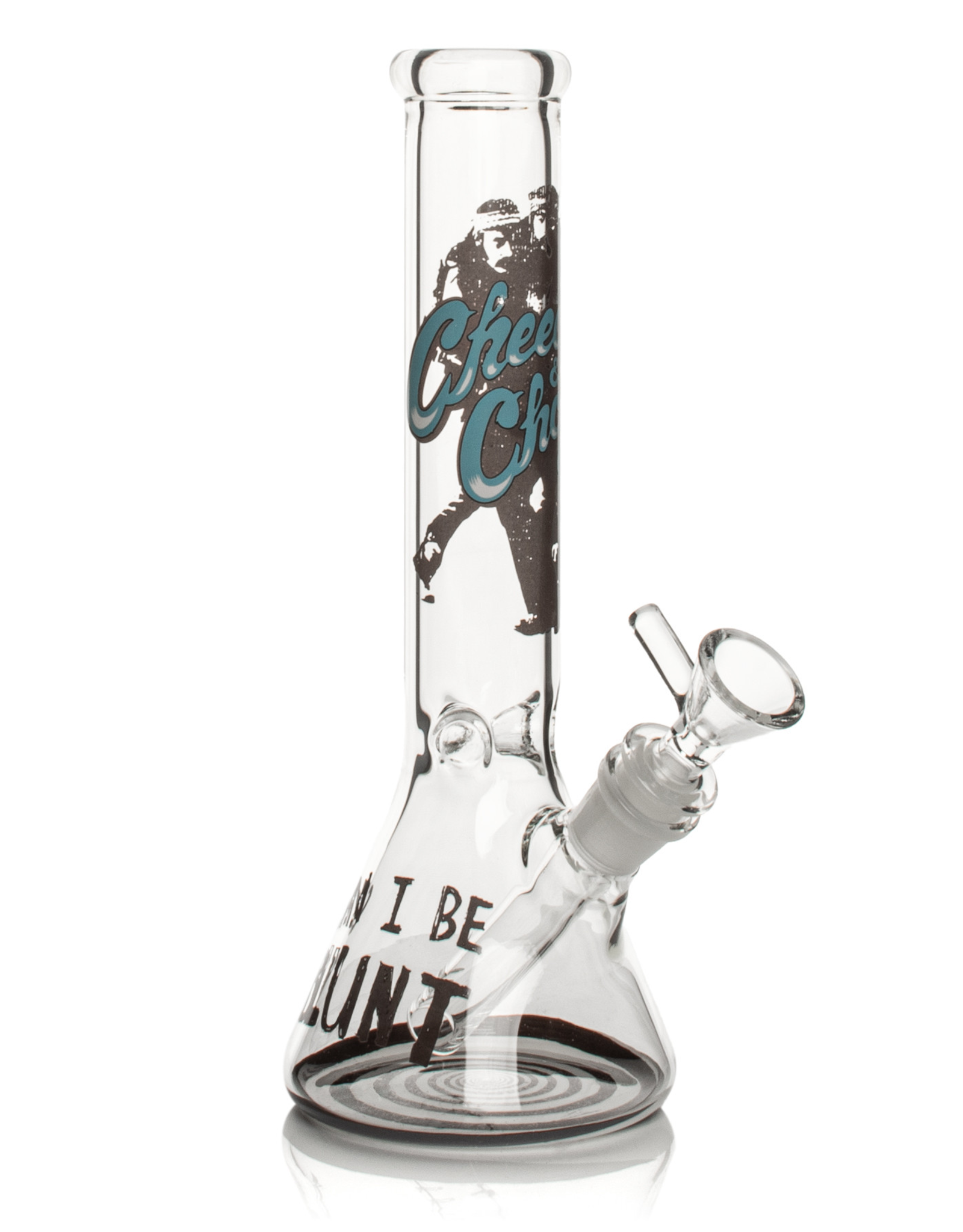10" Can I Be Blunt Beaker by Cheech & Chong Glass