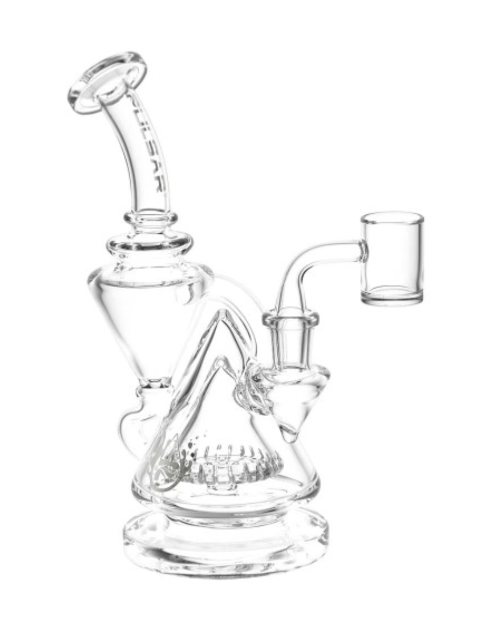 Pulsar 8" Pyramid Baller Recycler Rig by Pulsar
