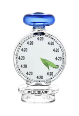 Pulsar 4.25" 420 Timepiece Bubbler Attachment For Puffco Peak / Pro by Pulsar Pulsar 4.25" 420 Timepiece Bubbler Attachment For Puffco Peak / Pro by Pulsar