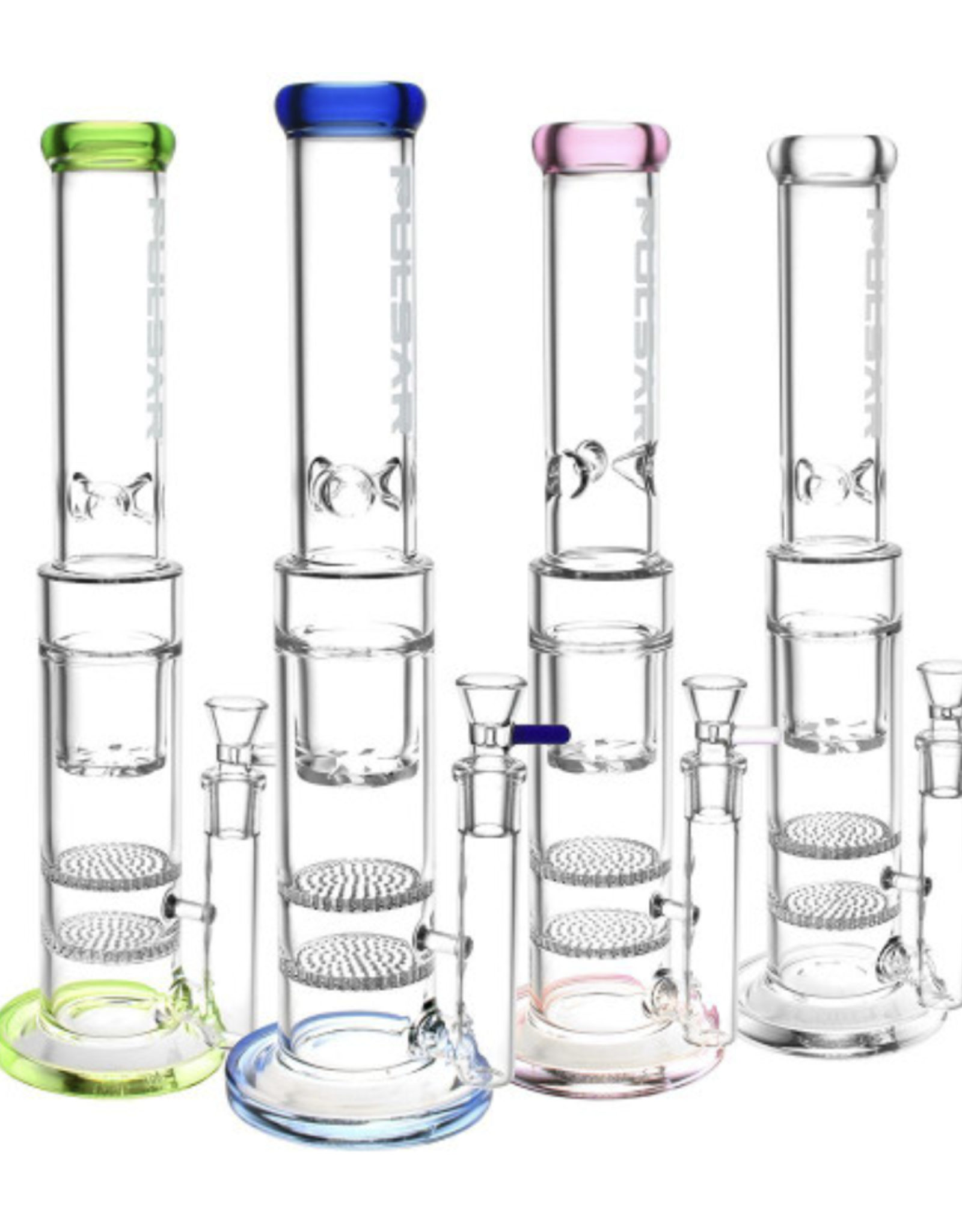 Pulsar 17" Borosilicate Water Pipe by Pulsar - 19mm Bowl