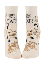 Holy Shit. Cats! Women's Ankle Socks
