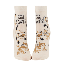 Holy Shit. Cats! Women's Ankle Socks