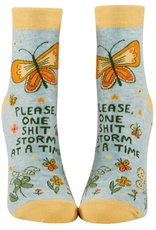 Please, One Shitstorm At A Time Women's Ankle Socks
