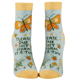 Please, One Shitstorm At A Time Women's Ankle Socks