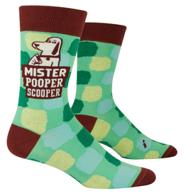 Mister Pooper Scooper Men's Crew Socks