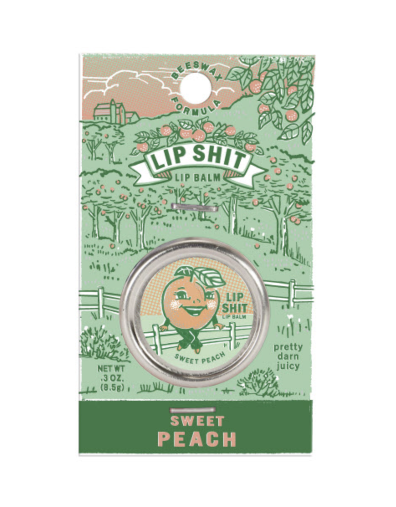 Lip Shit - Sweet Peach Lip Balm