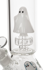 Red Eye Glass 12" Dual Chamber Ghoulish Bong by Red Eye Glass