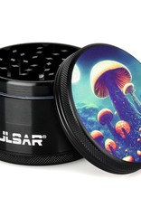 Pulsar Planet Fungi 2.5" 4 Piece Grinder by Pulsar