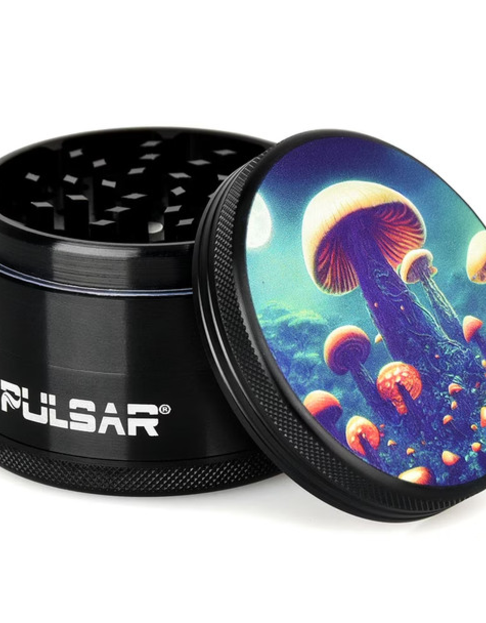 Pulsar Planet Fungi 2.5" 4 Piece Grinder by Pulsar
