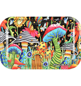 Pulsar Pulsar 11" x 7" Rolling Tray - Garden of Cosmic Delights