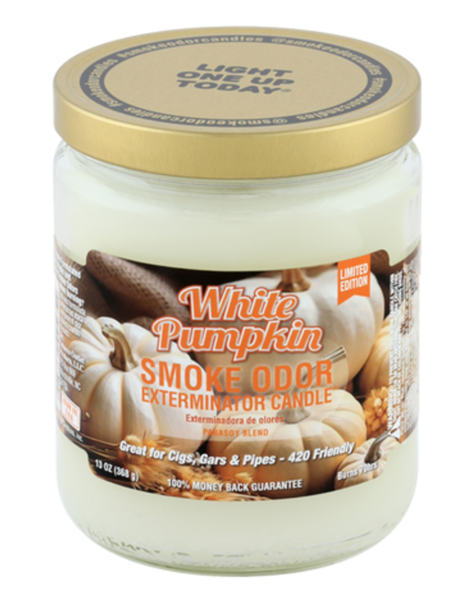 Smoke Odor Smoke Odor 13oz. Candle - White Pumpkin