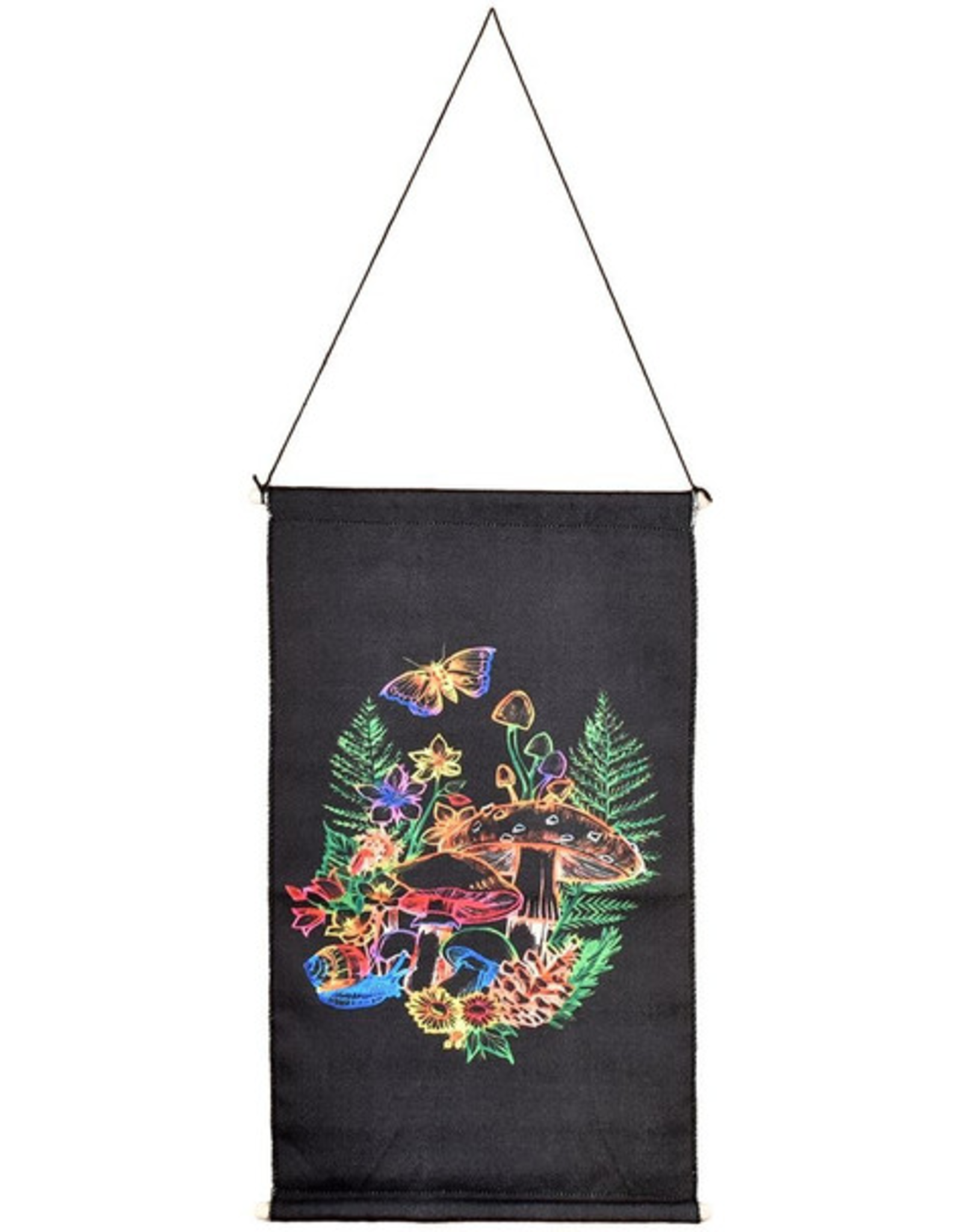 Threadheads Cosmic Mushroom Wall Hanging - 18" x 11"