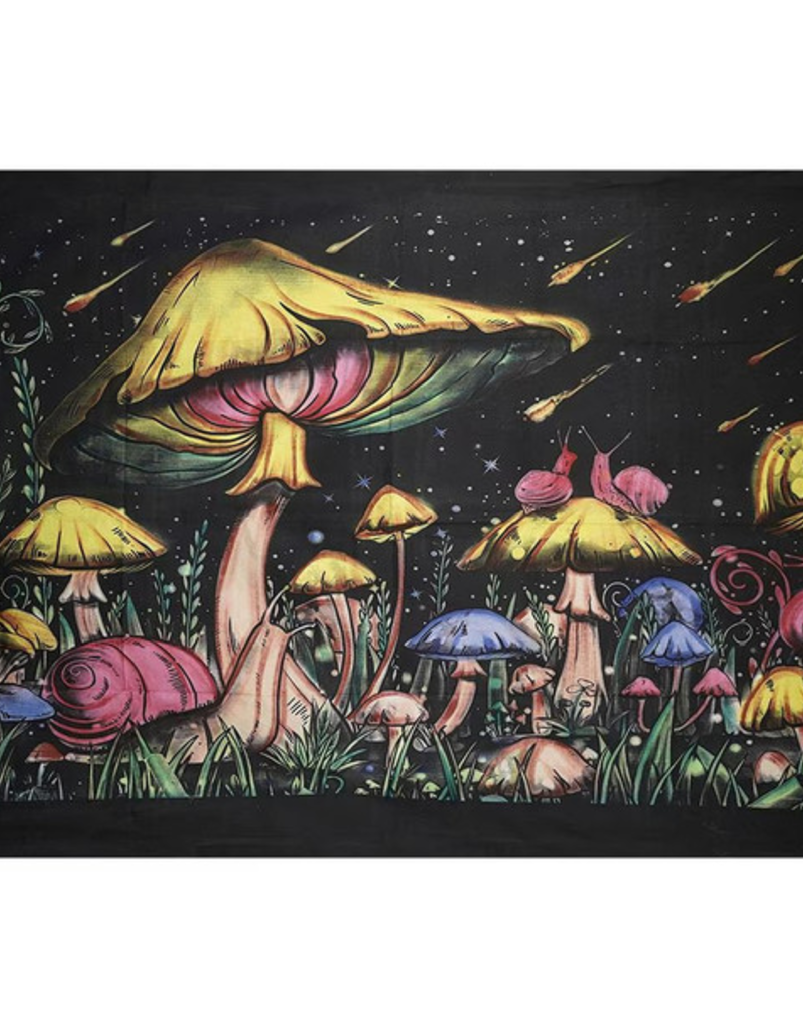 ThreadHeads Mushroom Meteor Shower Tapestry - 55" x 83"