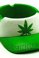 Hemp Leaf Baseball Cap Ashtray