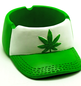 Hemp Leaf Baseball Cap Ashtray Hemp Leaf Baseball Cap Ashtray