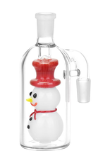 14mm 90° Snowman Glass Ashcatcher 14mm 90° Snowman Glass Ashcatcher