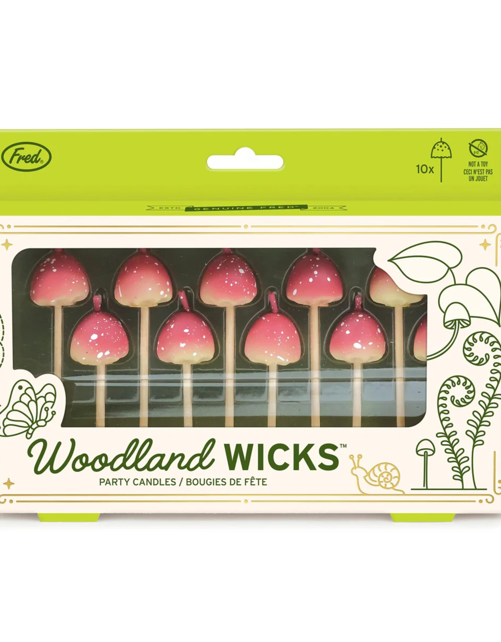 Woodland Wicks Party Candles (10 Pack)