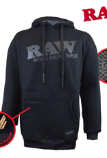 RAW RPXRAW Black Pullover Hoodie