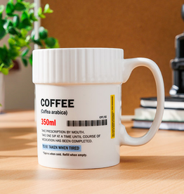 Pill Pot Mug - Coffee