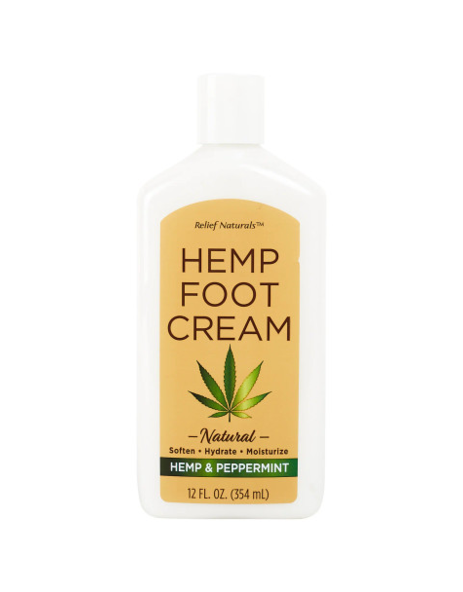 Hemp Heaven Peppermint Foot Cream - 12oz