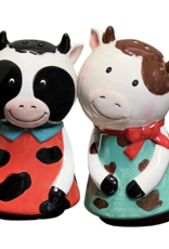 Udderly Cute Cows Salt & Pepper Set