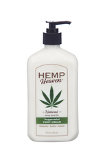 Hemp Heaven Peppermint Foot Cream - 18oz