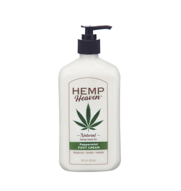 Hemp Heaven Peppermint Foot Cream - 18oz