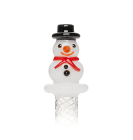 Red Eye Glass Snowman Whirlpool Carb Cap by Red Eye Glass