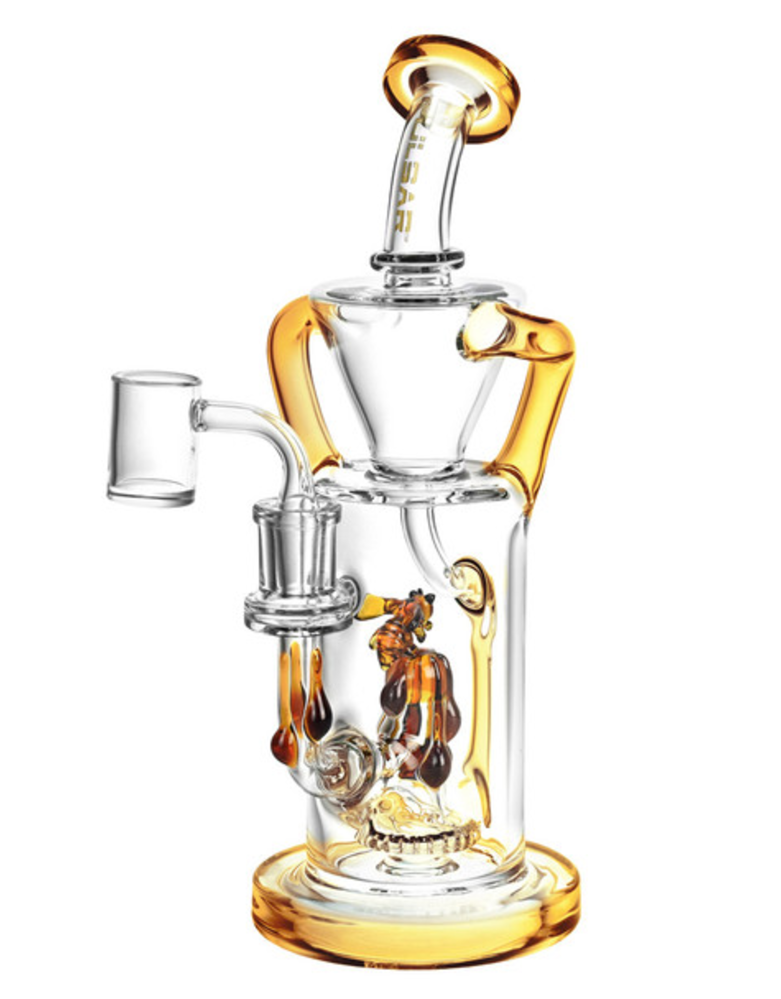 Red Eye Glass 10" Apiary Dual Uptake Klein Recycler by Red Eye Glass