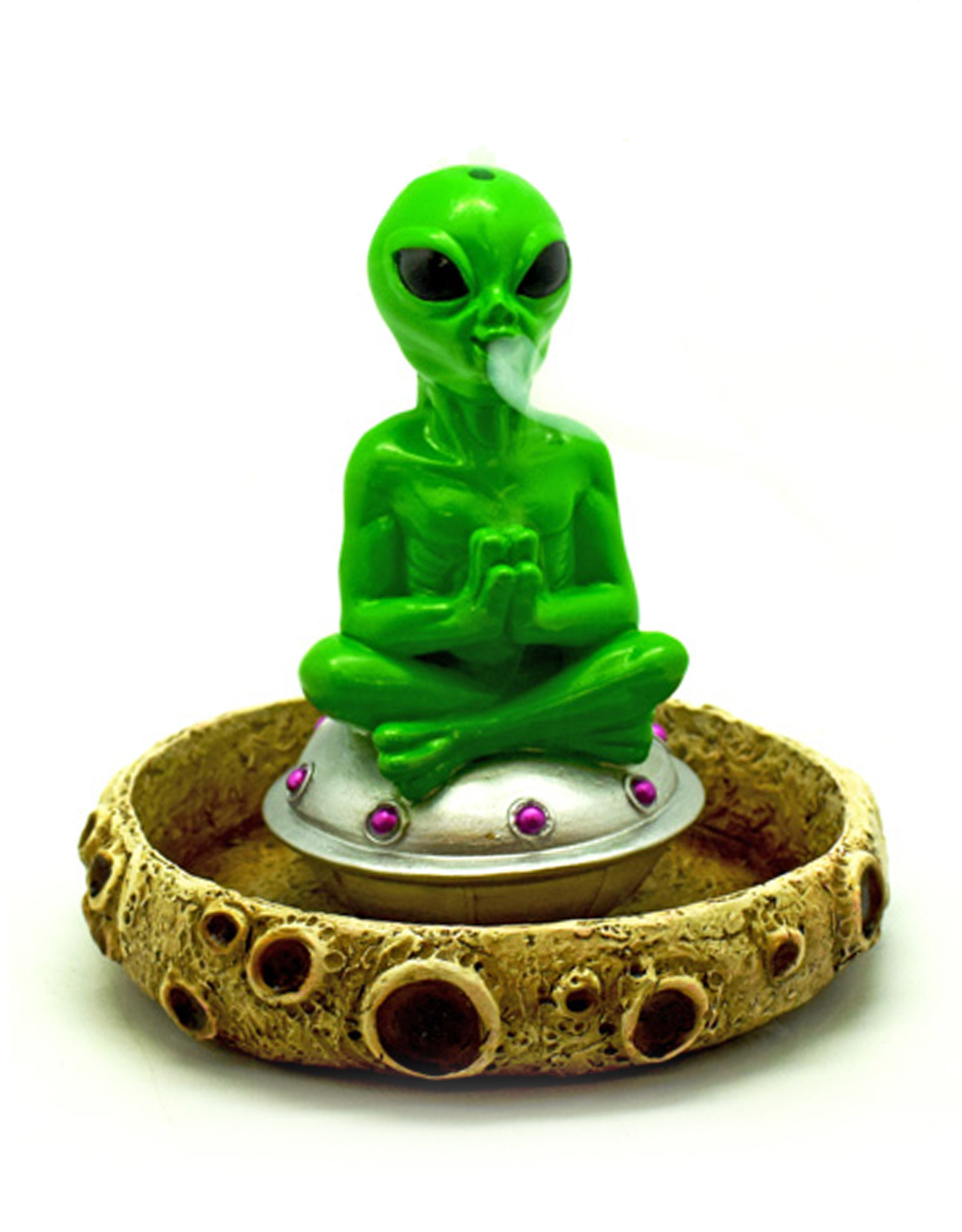 5.25" Alien Incense Cone Burner