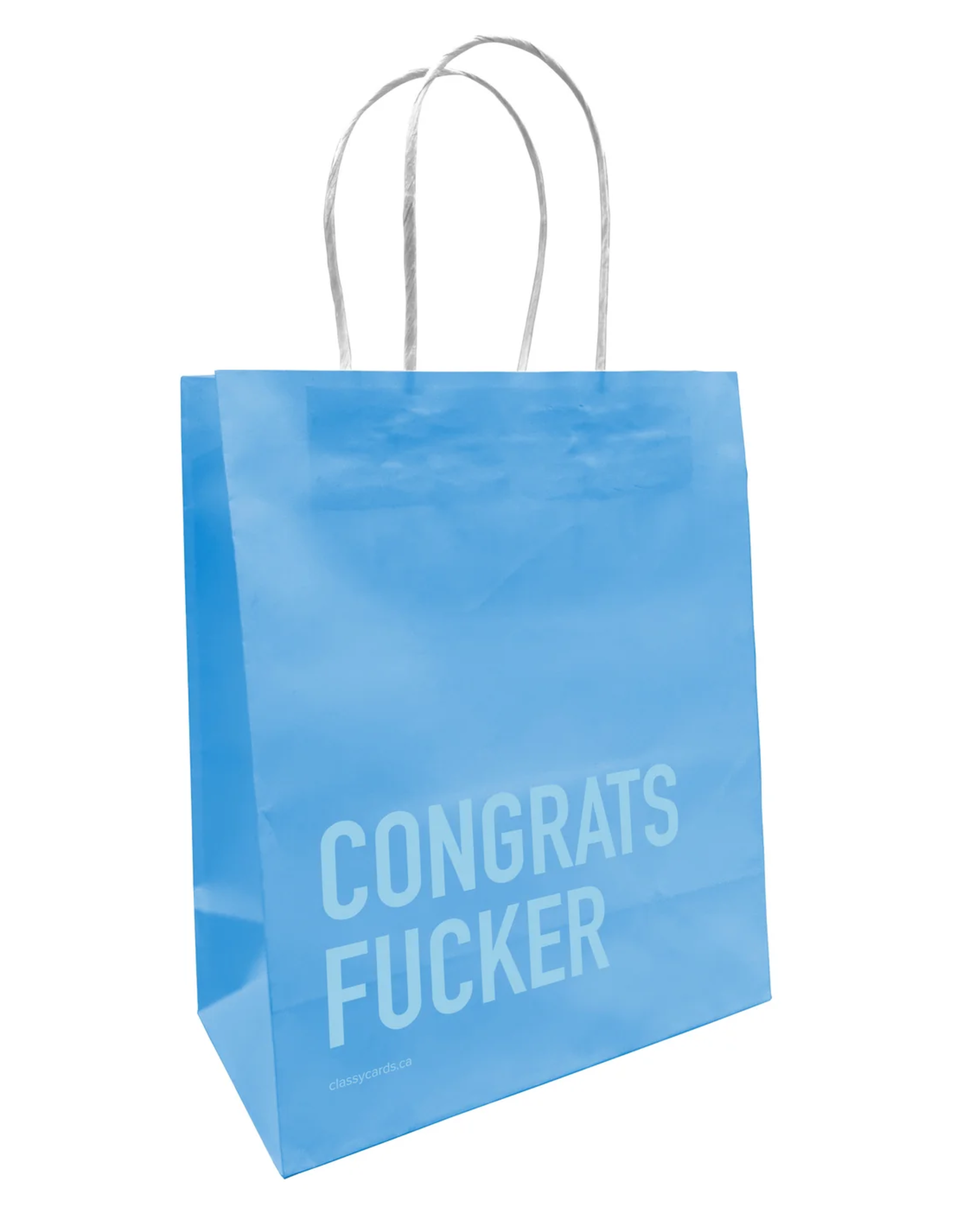 Congrats Fucker Paper Gift Bag