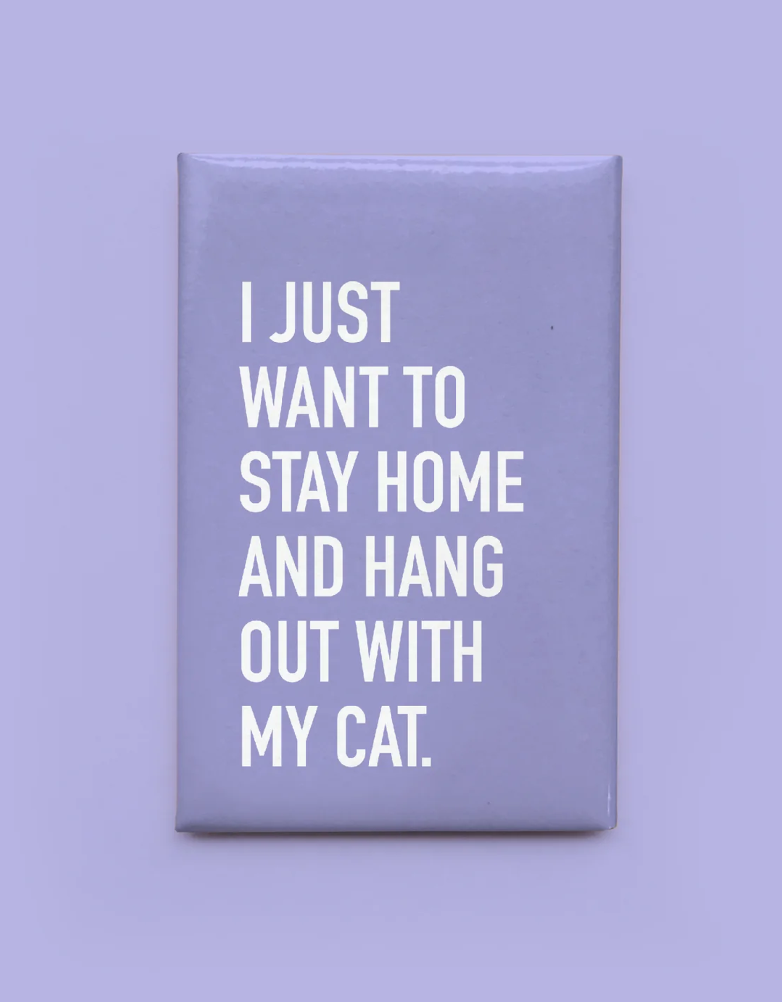 Hang With Cat Magnet