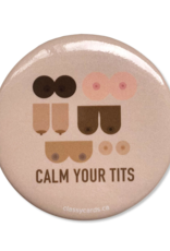 Calm Your Tits Pocket Mirror