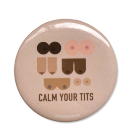 Calm Your Tits Pocket Mirror
