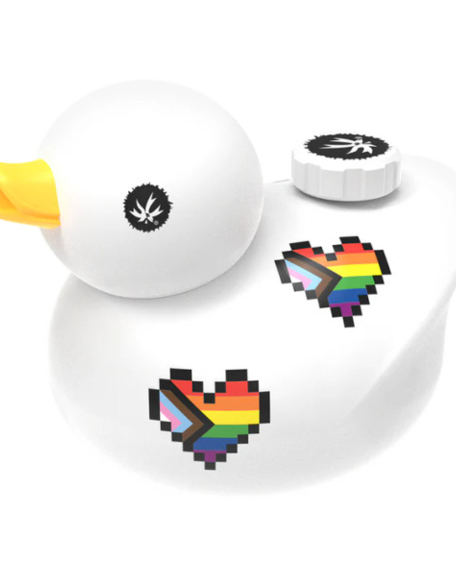 PieceMaker Pride Kwack Silicone Bubbler