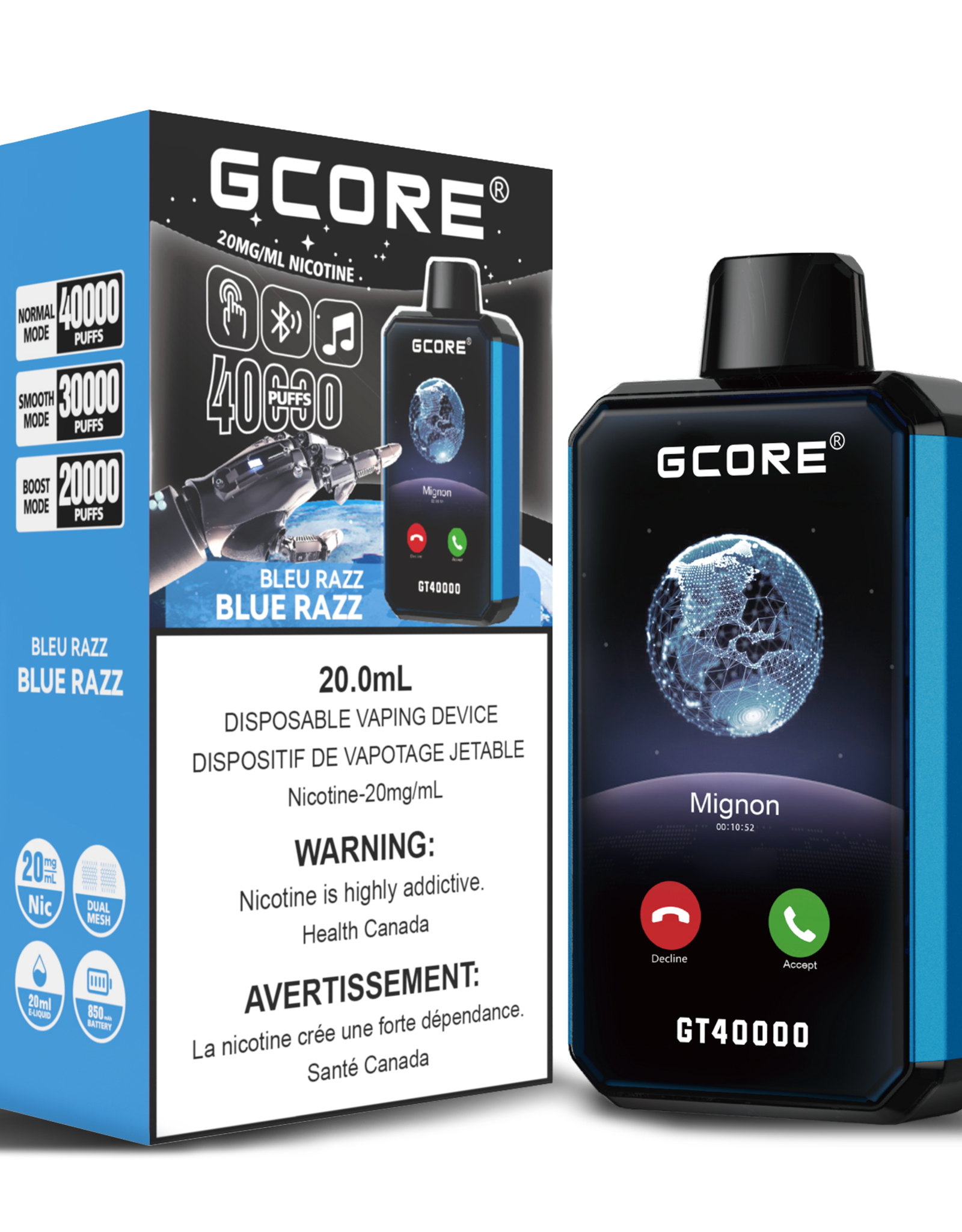 Gcore GT 40K Disposable