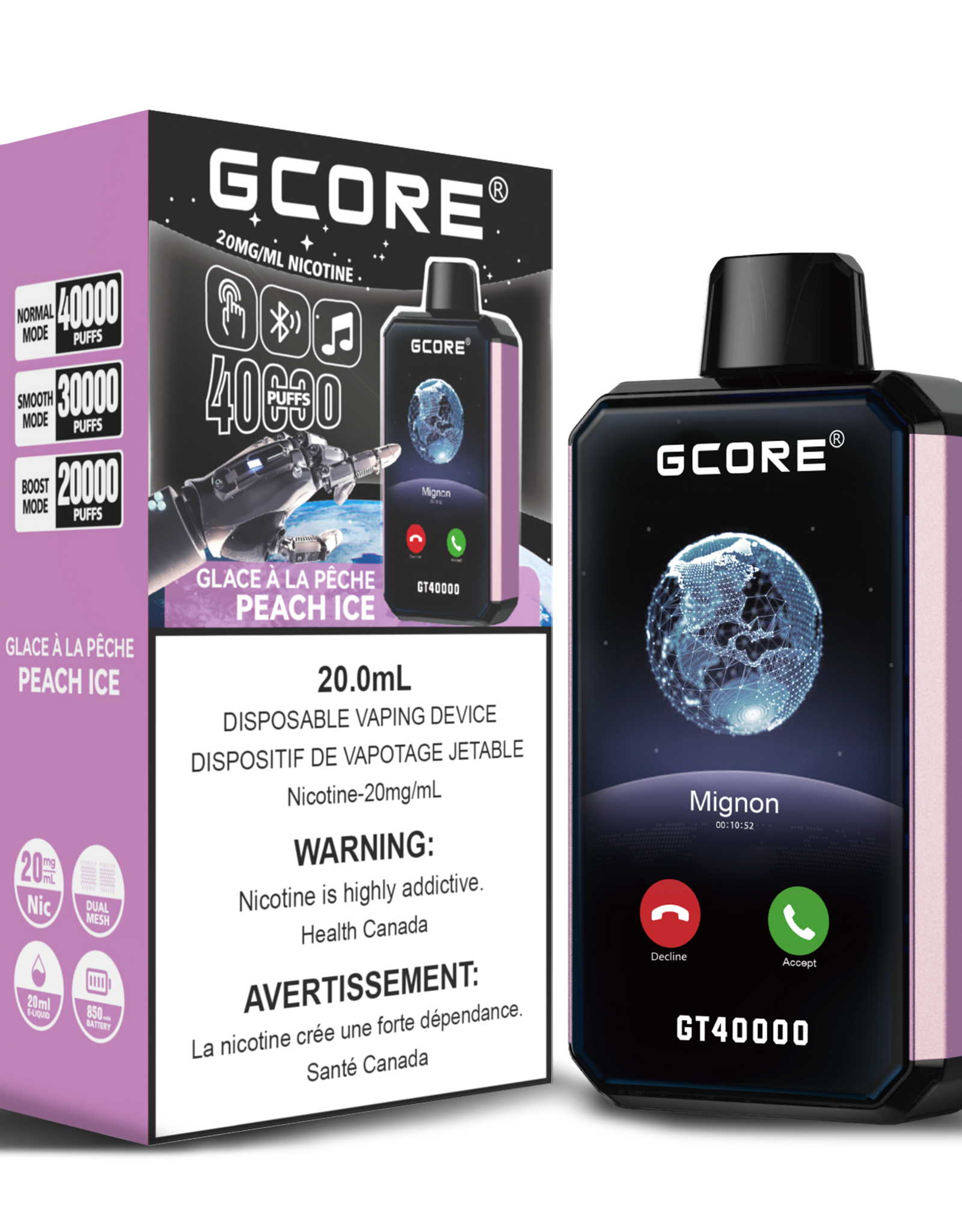 Gcore GT 40K Disposable