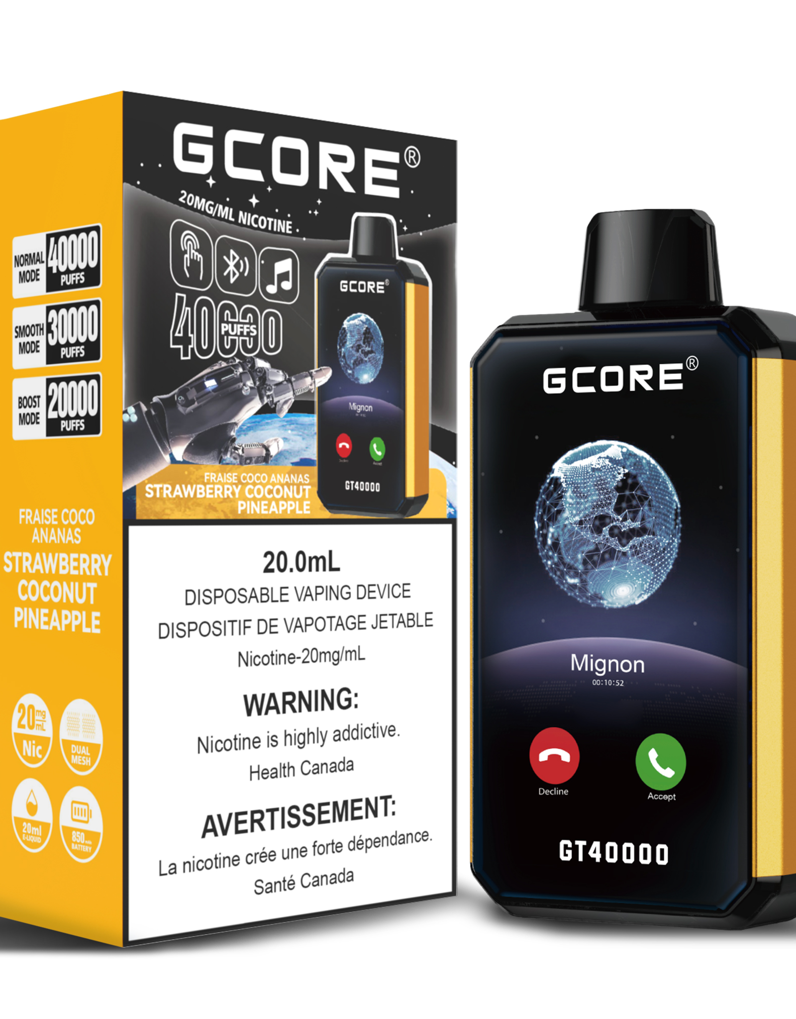 Gcore GT 40K Disposable