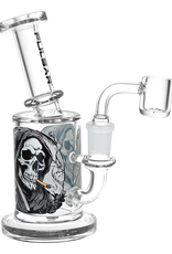 Pulsar 6.25" Smoking With Intent to Reap Rig by Pulsar