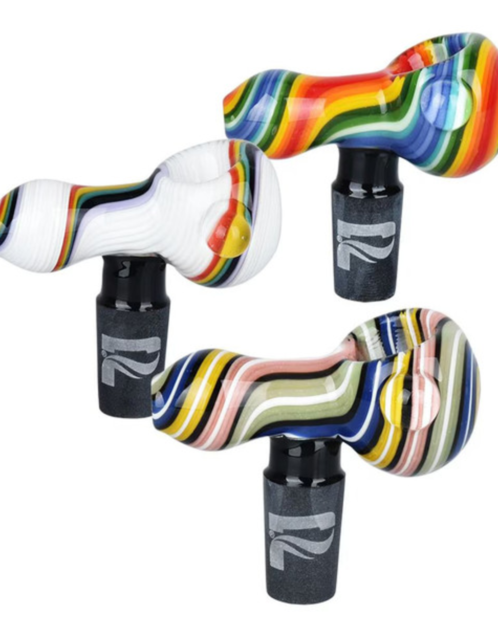 Pulsar 14mm Wig Wag Spoon Pipe Bowl by Pulsar - Assorted Colours