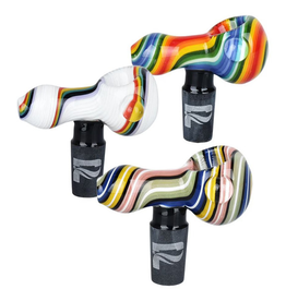 Pulsar 14mm Wig Wag Spoon Pipe Bowl by Pulsar - Assorted Colours