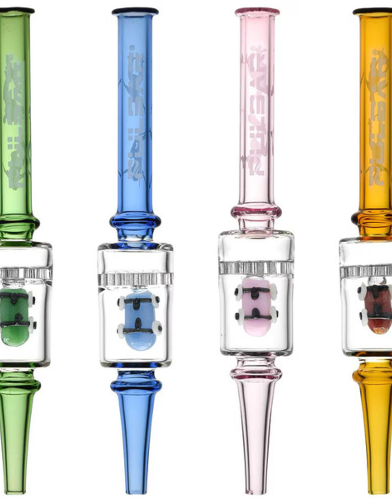 Pulsar 6.5" Skateboard Glass Dab Straw by Pulsar