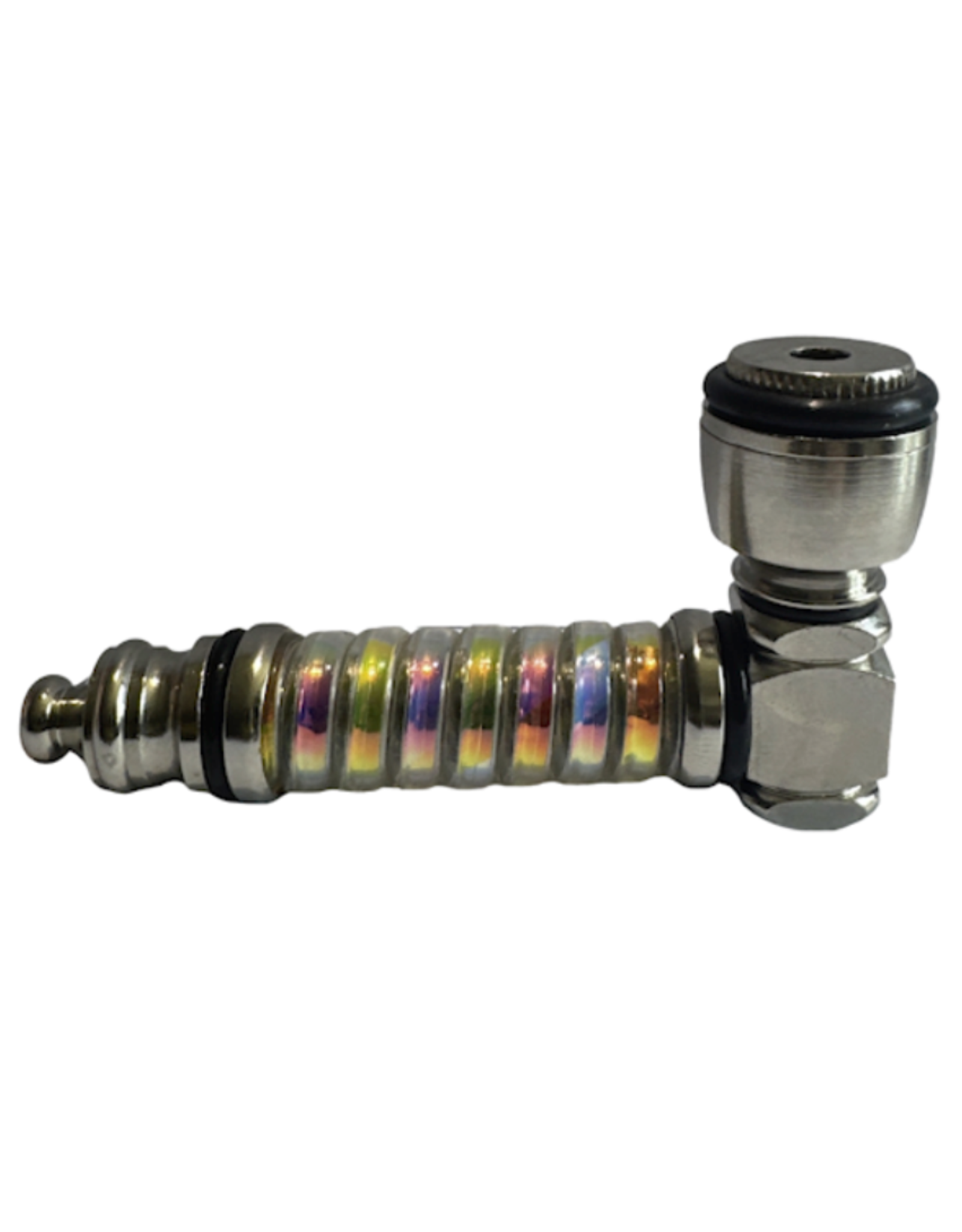 Circus Coiled Tether Trio Pipe - Colours Vary