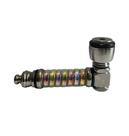 Circus Coiled Tether Trio Pipe - Colours Vary