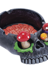 Fujima Skull Brain & Mushroom Eyes Ashtray Fujima Skull Brain & Mushroom Eyes Ashtray